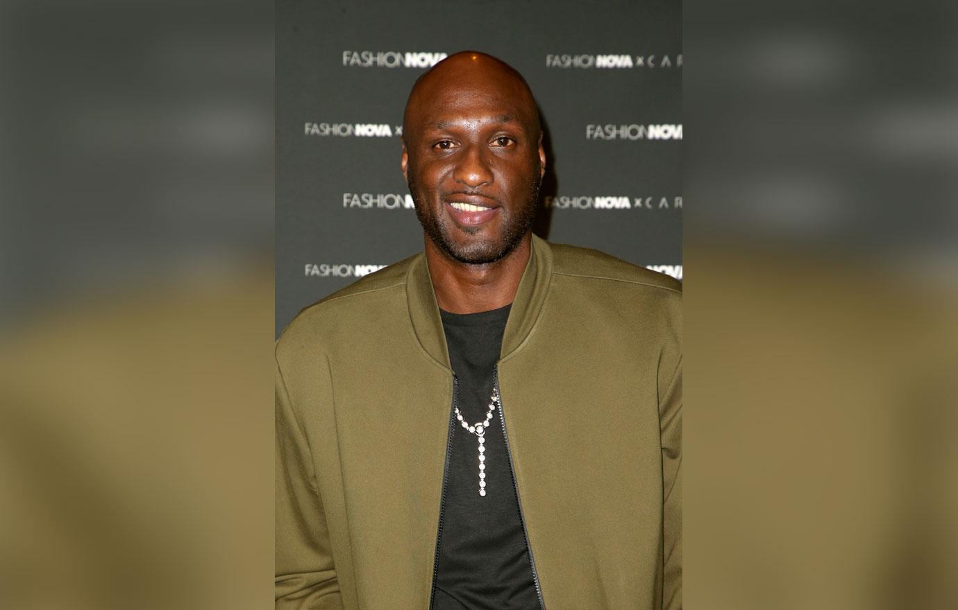 Lamar Odom At Fashion Nova x Cardi B Collection Launch Event