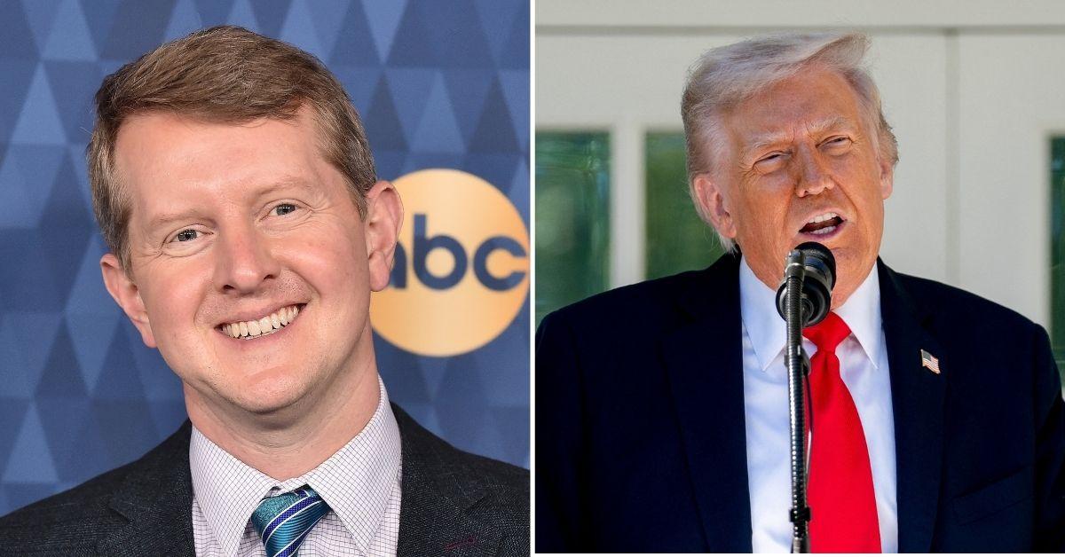 image of Ken Jennings criticized Donald Trump’s administration in a post.