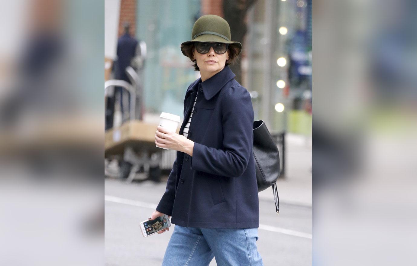 Katie Holmes out for a stroll in NYC