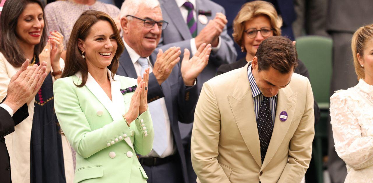 queen camilla attends wimbledon tennis match fans wait kate middleton