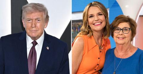 Photo of Donald Trump, Savannah Guthrie and Nancy Guthrie