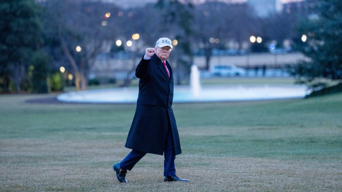 image of The president claims he's in good health. 