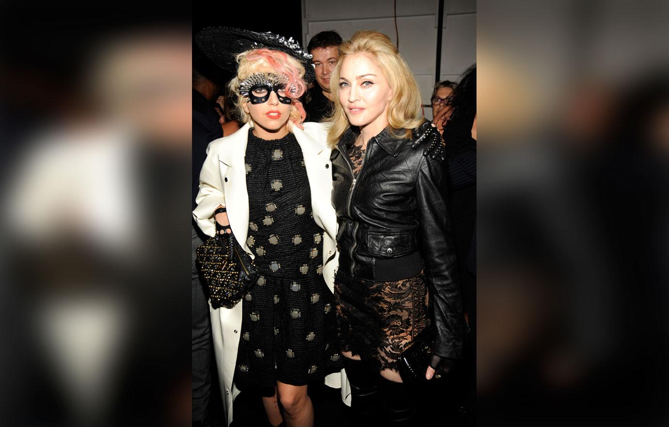 Madonna Shades Lady Gaga 6