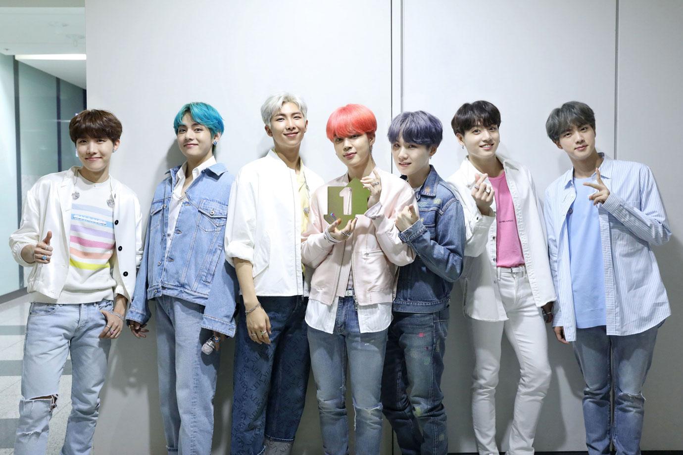 BTS Official Albums Chart Number 1 Award, London, UK - 23 Apr 2019 bts breaking up