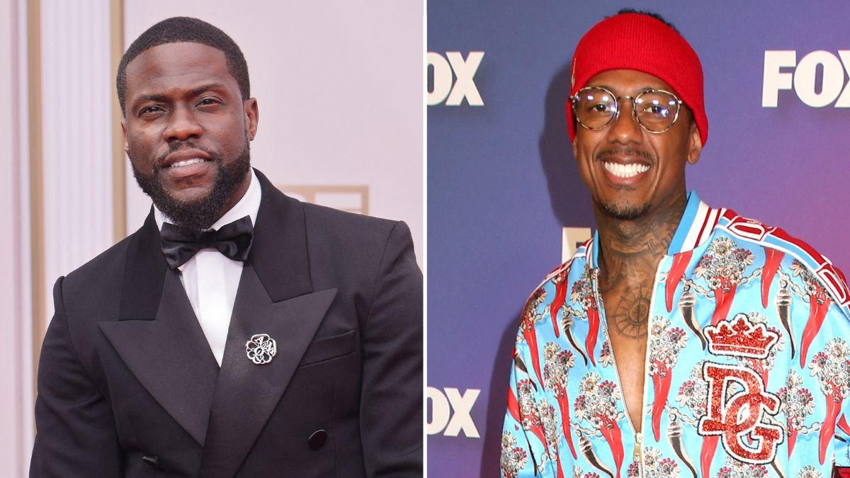 Photo of Kevin Hart and Nick Cannon