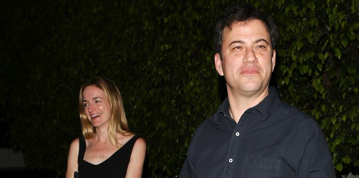 Jimmy Kimmel and Molly McNearney celebrate Valentine&#8217;s Day at Giorgio Baldi