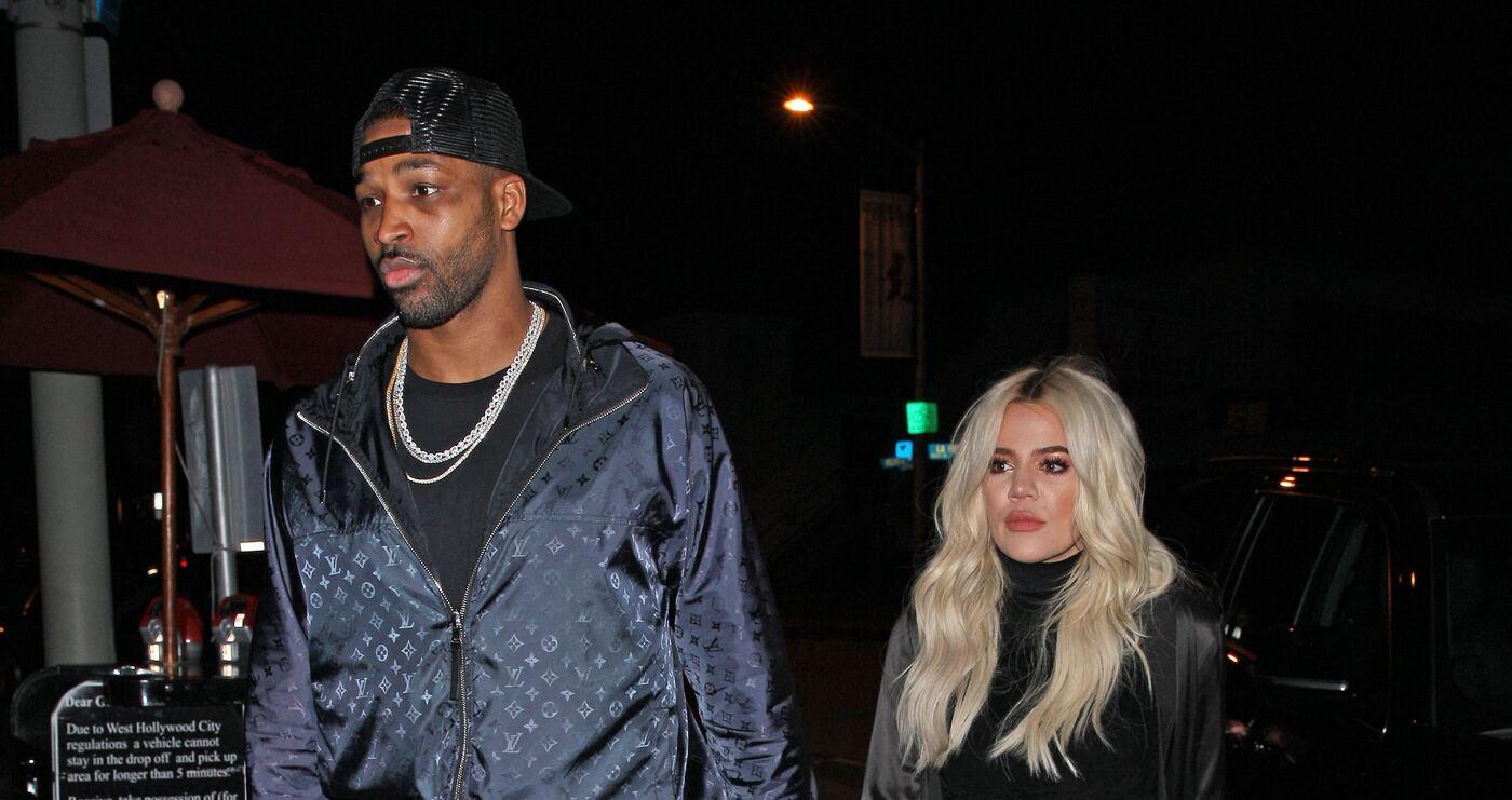 Khloe Kardashian reveals more intimate pregnancy pics as she wears black  lace lingerie to pose with boyfriend Tristan Thompson