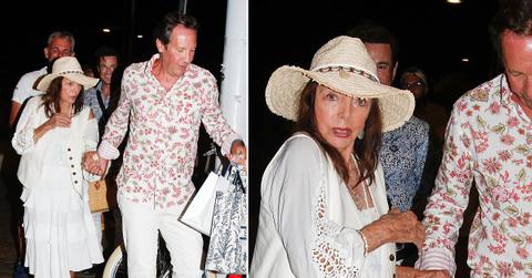 photo of Joan Collins and Percy Gibson