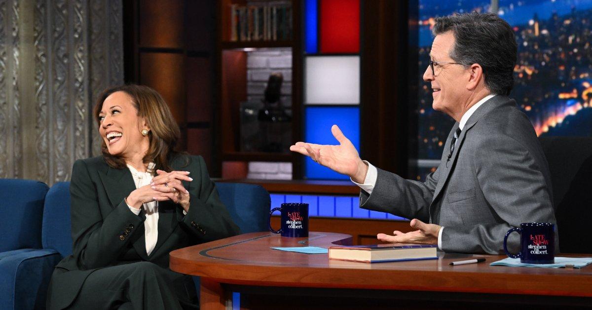 Photo of Alyssa Farah Griffin said Kamala Harris' appearance on Stephen Colbert's show 'felt like a microcosm of everything that’s wrong with Democrats post-election.'