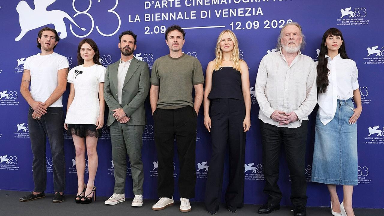 Image of Casey Affleck wrote and directed 'Company,' which also features his sons Indiana and Atticus Affleck among its ensemble cast.
