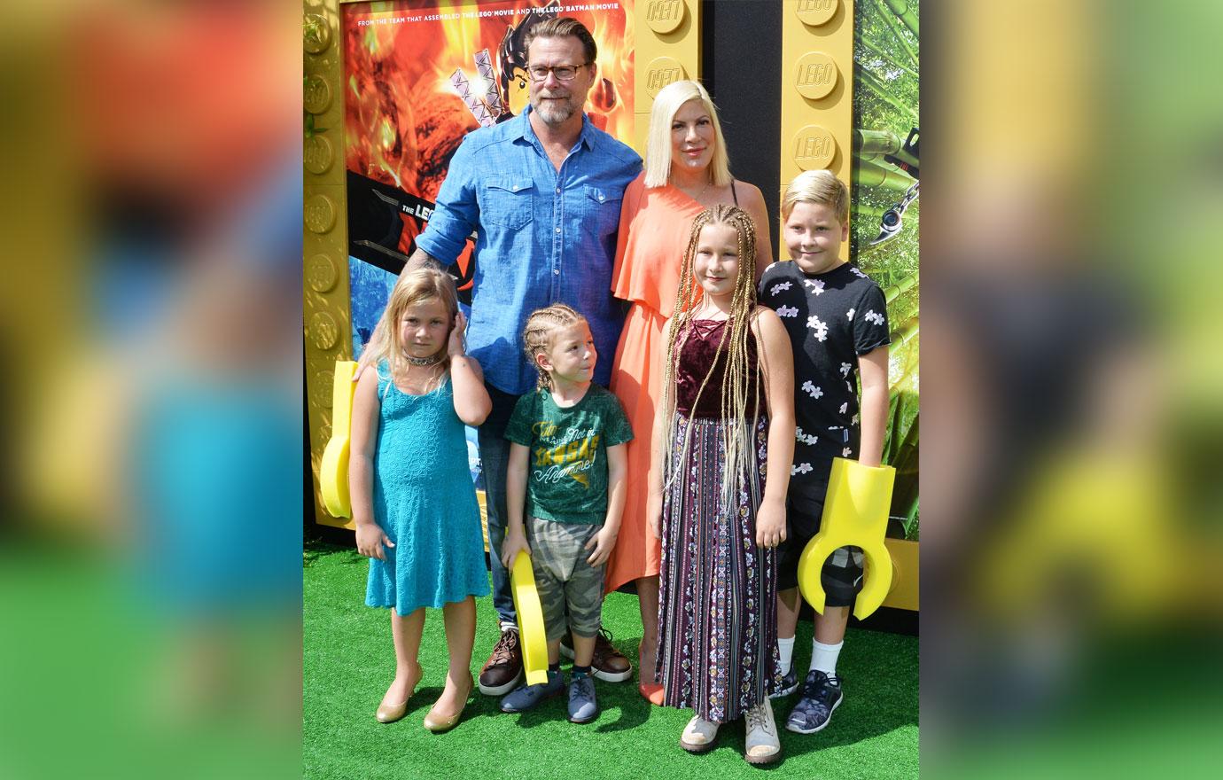 dean mcdermott celebrates  birthday with kids tori spelling courage to leave marriage