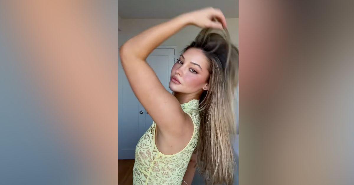 Image of Madelyn Cline won a Glamour Women of the Year award.