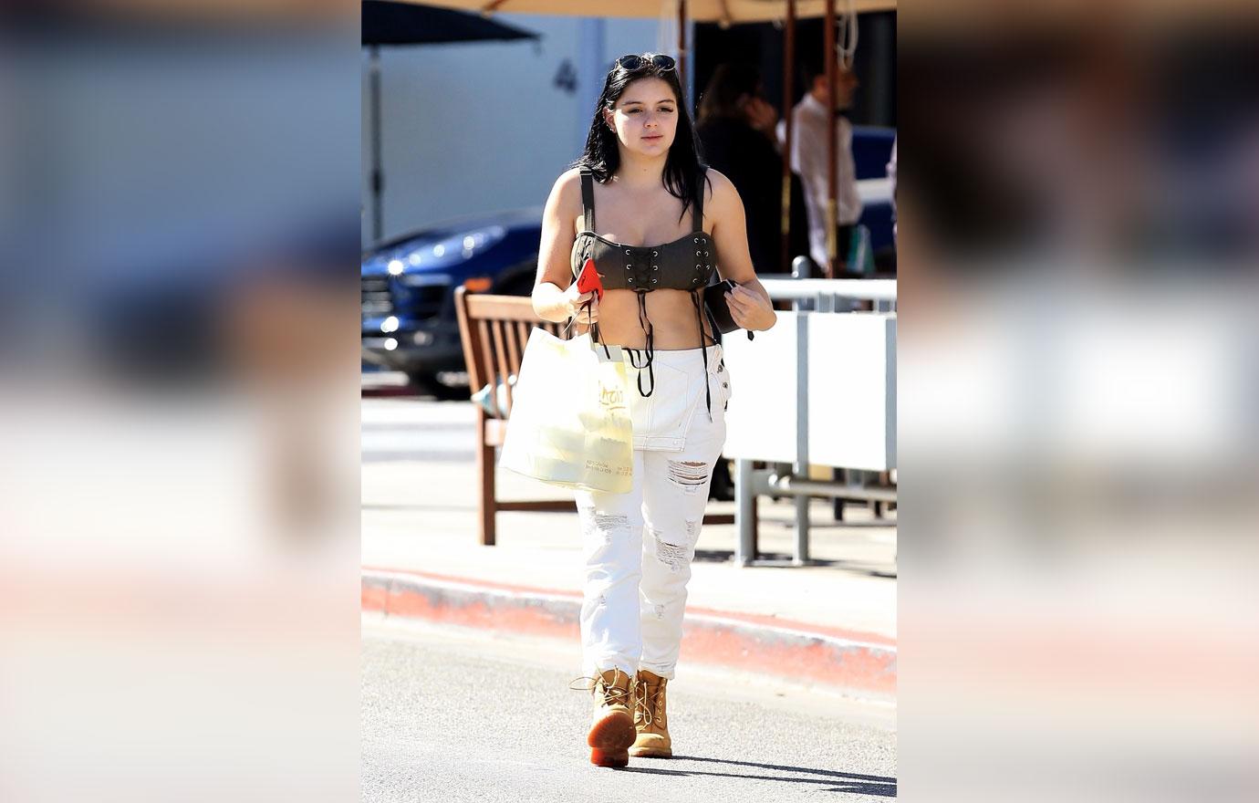 Ariel winter lace bra