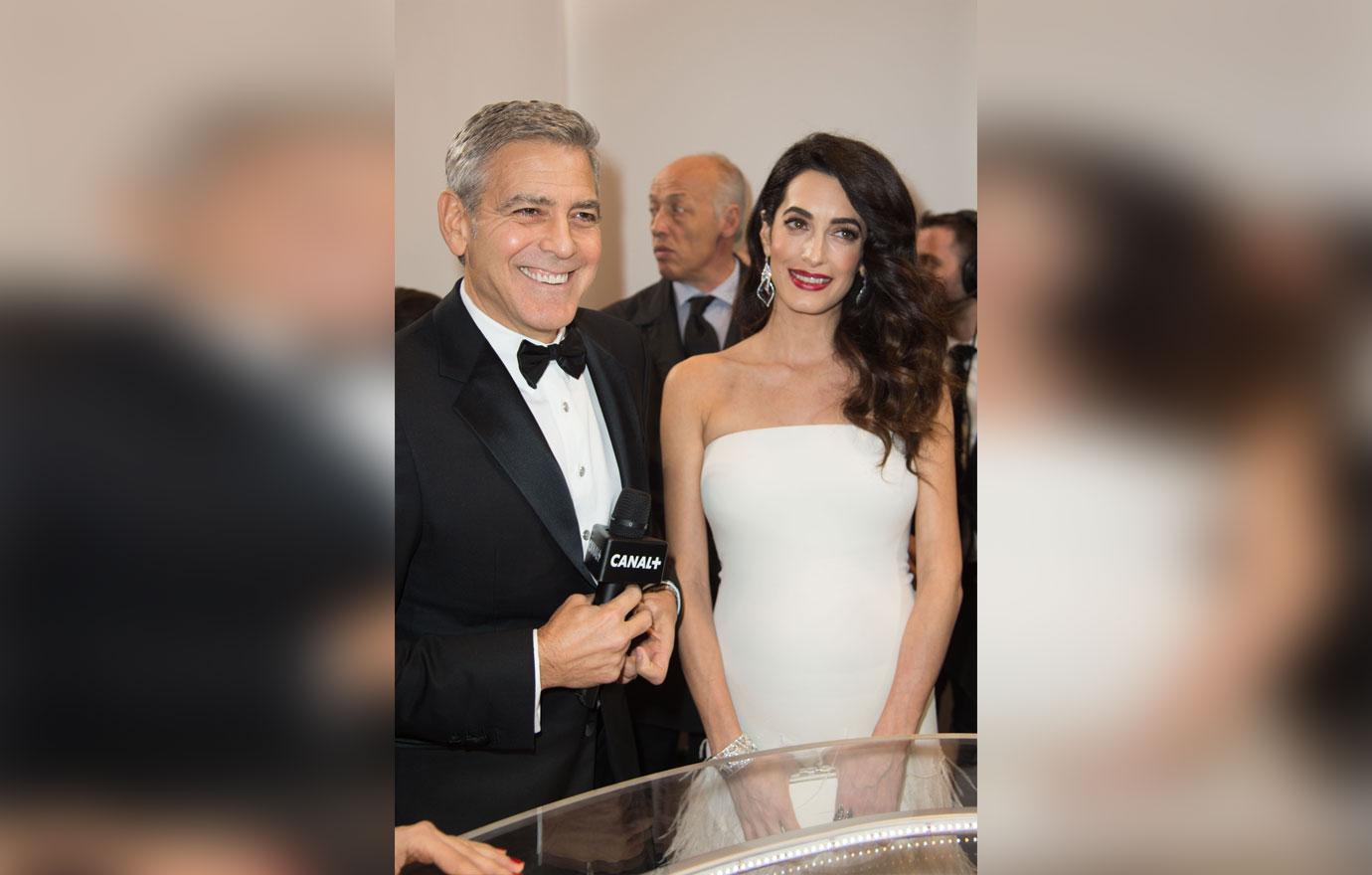 George amal clooney first meet at home 4