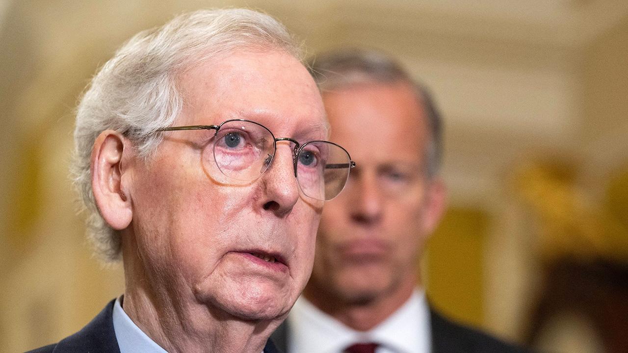 image of McConnell has been out of public view for 53 consecutive days and missed 51 roll-call votes.