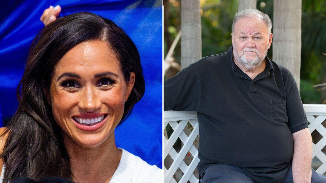 Image of Meghan Markle and her father, Thomas Markle Jr.