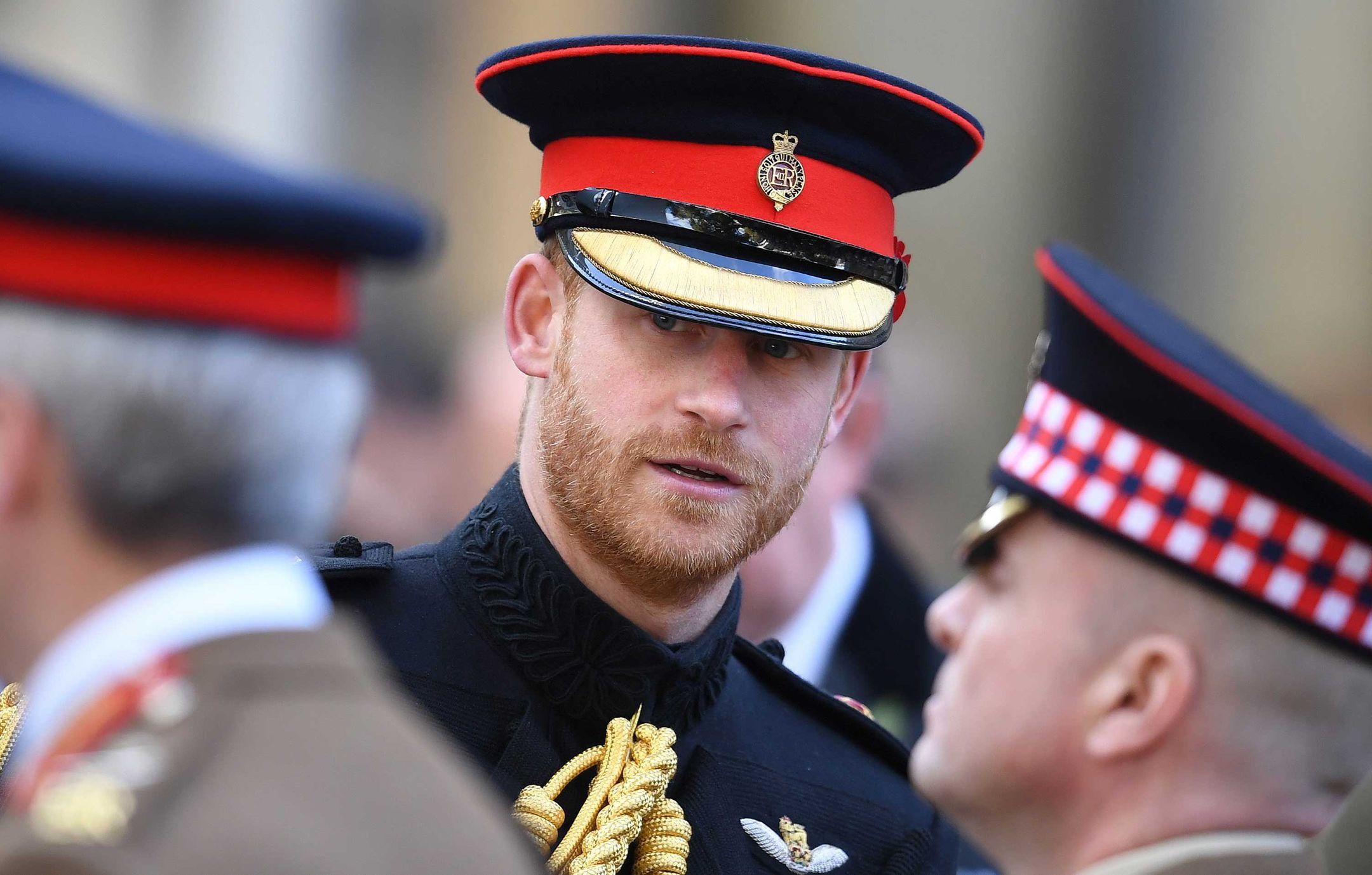 prince harry uniform