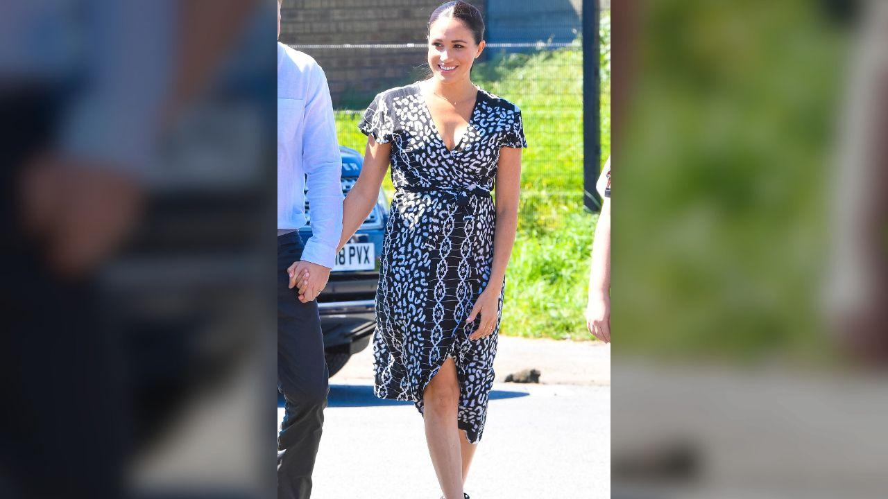 Image of Meghan Markle is promoting her 'Cookie Queens' documentary.