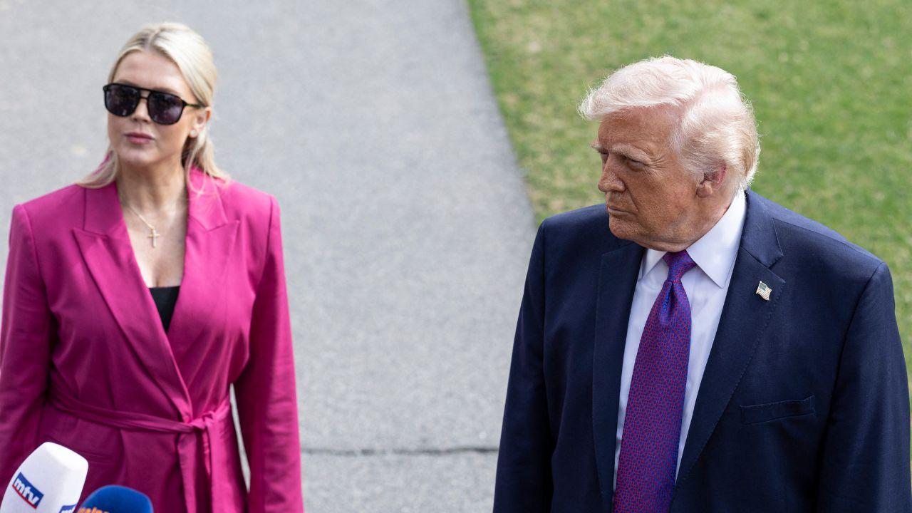 Photo of Leavitt told new stories about Trump.