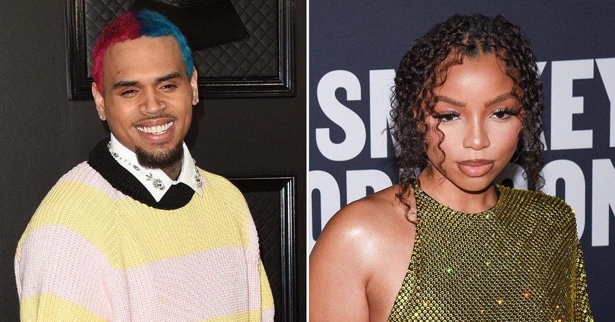 chris brown defends himself fans rage new duet chloe bailey pp