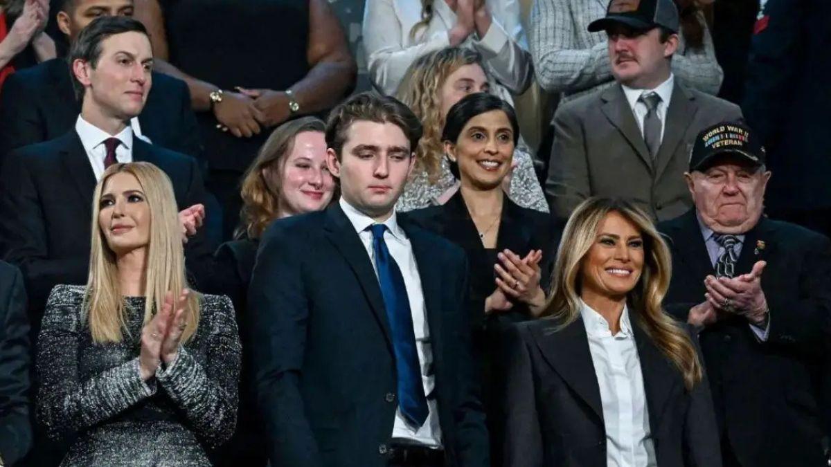 image of trump family