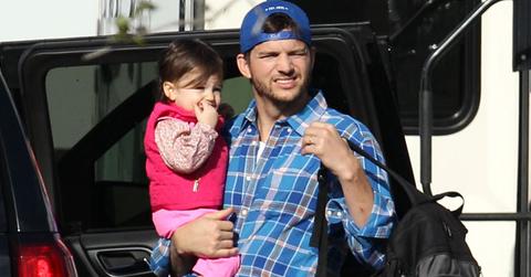 Ashton Kutcher Daughter Wyatt Pics Whip Nae Dance