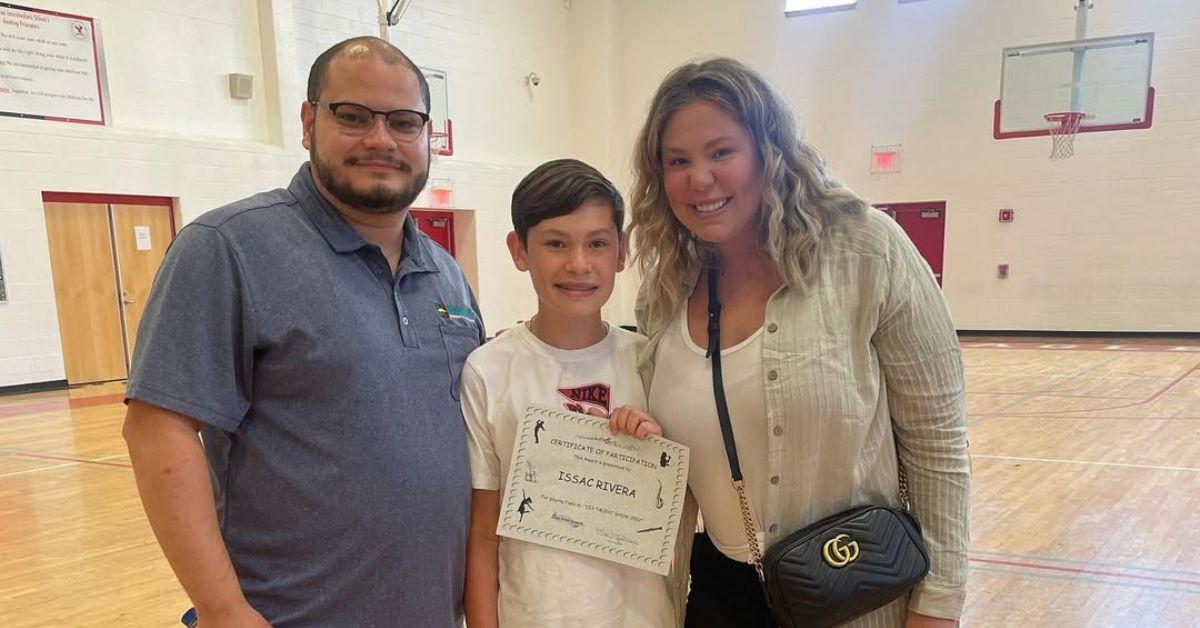 Photo of Jo Rivera, Elliot Rivera and Kailyn Lowry