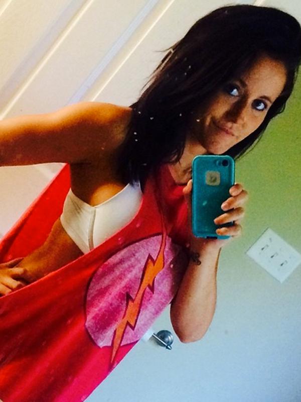 Jenelle evans mirror selfie