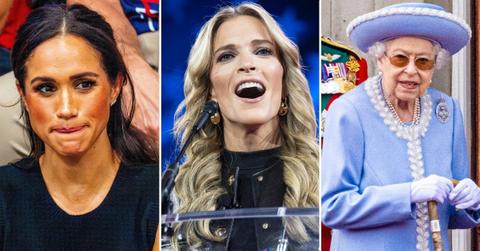 photo of Meghan Markle, Megyn Kelly and Queen Elizabeth II