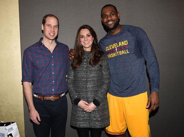 Lebron kate middleton