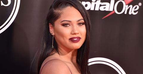 Ayesha Curry Red Lipstick Red Carpet Makeup-Free Selfie