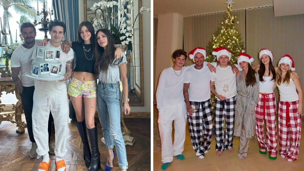 the beckhams best photos with brooklyn nicola peltz before the feud