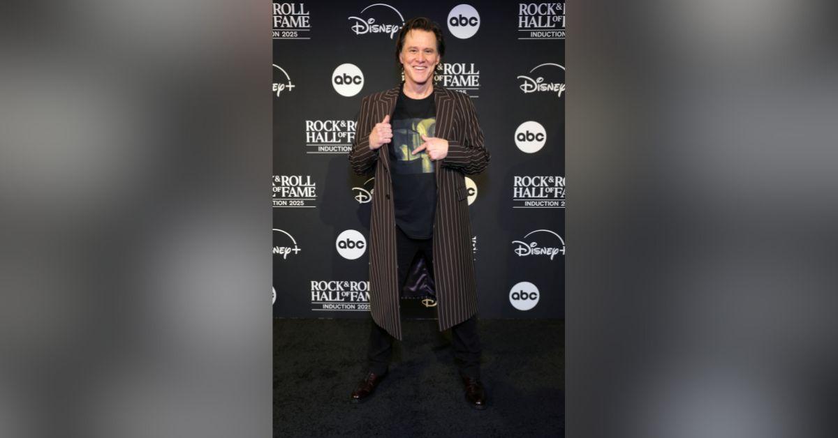 Image of Jim Carrey ignited plastic surgery buzz at the Roll Hall of Fame Induction Ceremony.