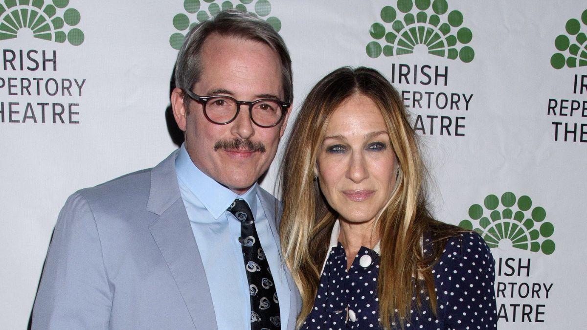 Photo of Sarah Jessica Parker and Matthew Broderick got married in May 1997.