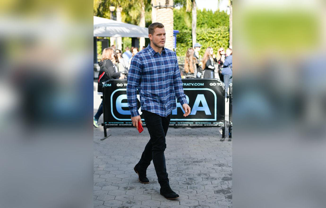 Bachelor Colton Underwood Visits &#8220;Extra&#8221;