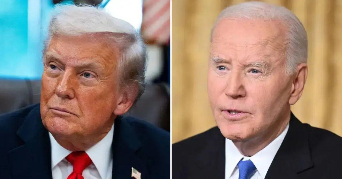 Photo of Donald Trump and Joe Biden