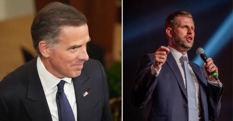 Composite Photos of Eric Trump and Hunter Biden