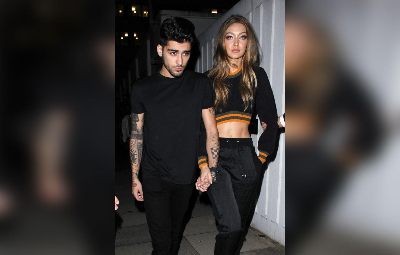 Gigi Hadid And Zayn Malik Holding Hands