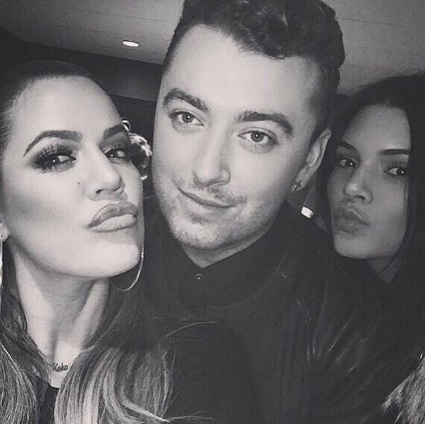 Kendall jenner sam smith concert 1