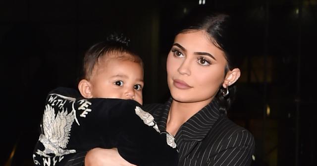 Kylie Jenner takes her baby Stormi Webster to Nobu in New York