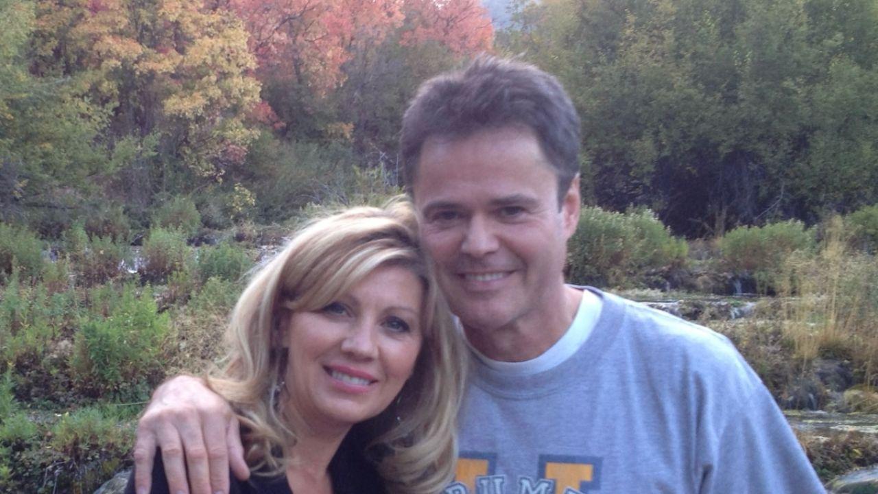 Photo of Donny Osmond and Debbie Glenn met in the 1970s.