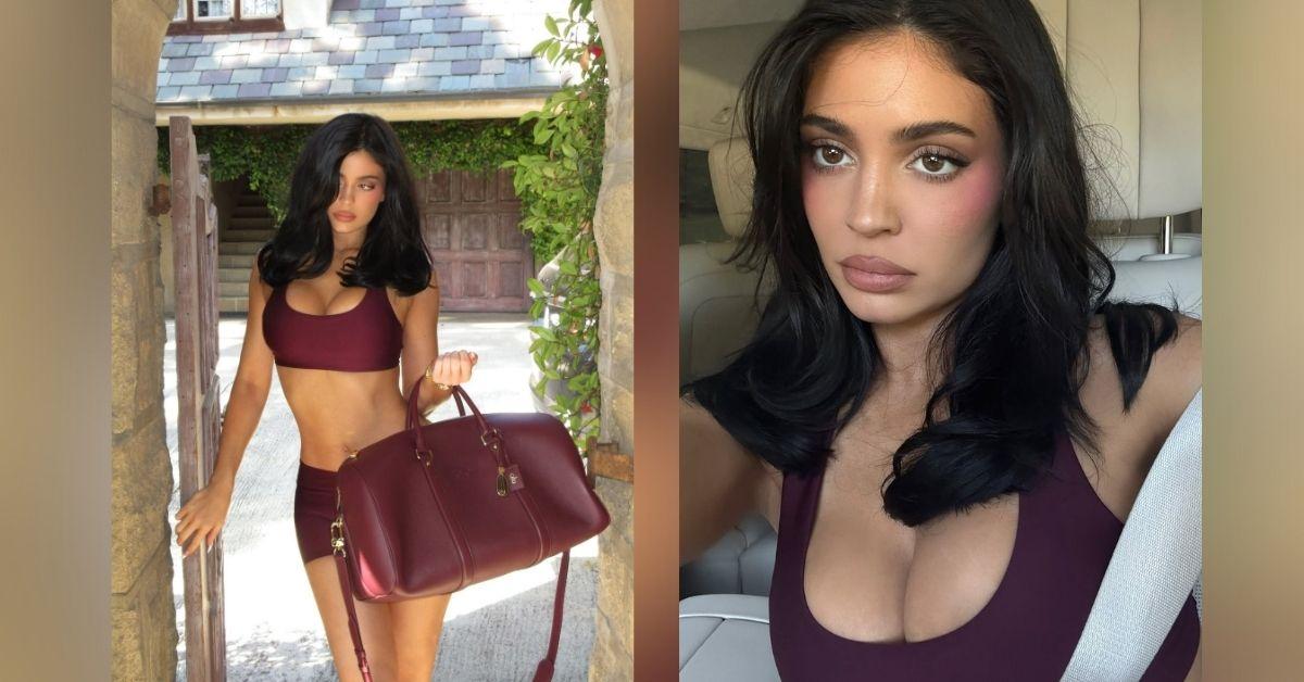 image of The star's Instagram post included a photo outside a home and a close-up selfie.