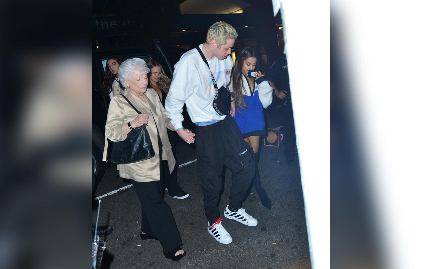 Pete Davidson escorts Ariana&#8217;s grandmother,  Marjorie Grande to a VMA&#8217;s after party