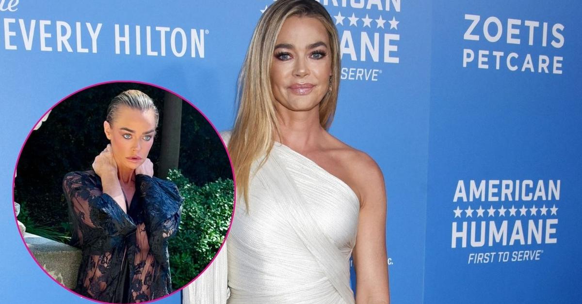 Denise Richards Recreates Iconic 'Wild Things' Pool Scene in Seductive New Photoshoot