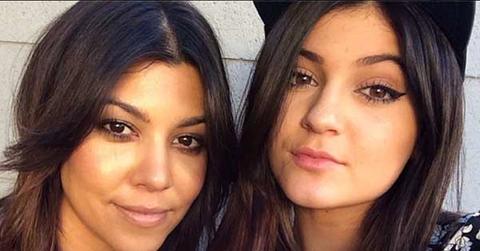 Kourtney Kardashian Kylie Jenner