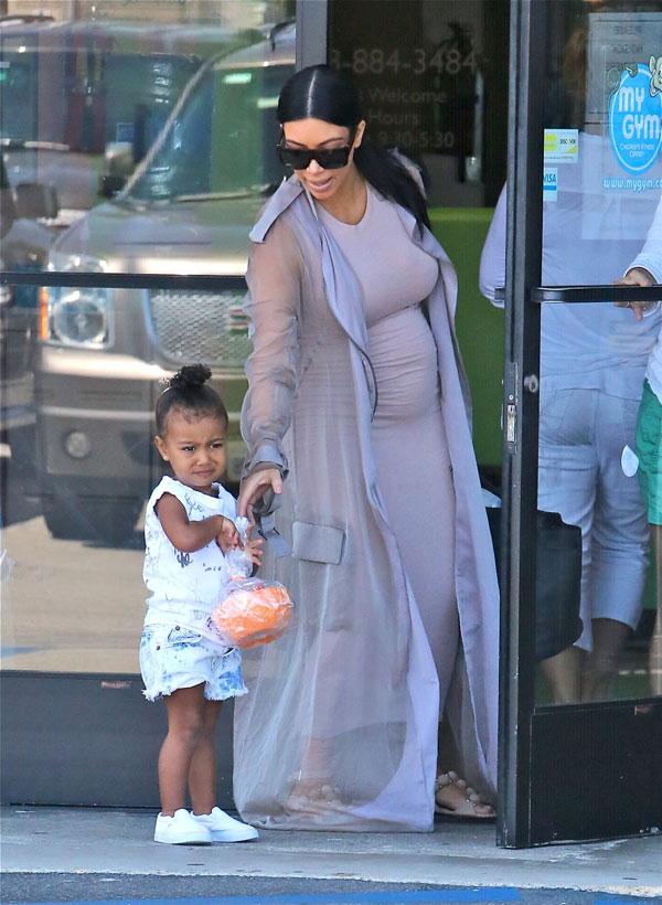 Kim kardashian weight gain pregnancy baby