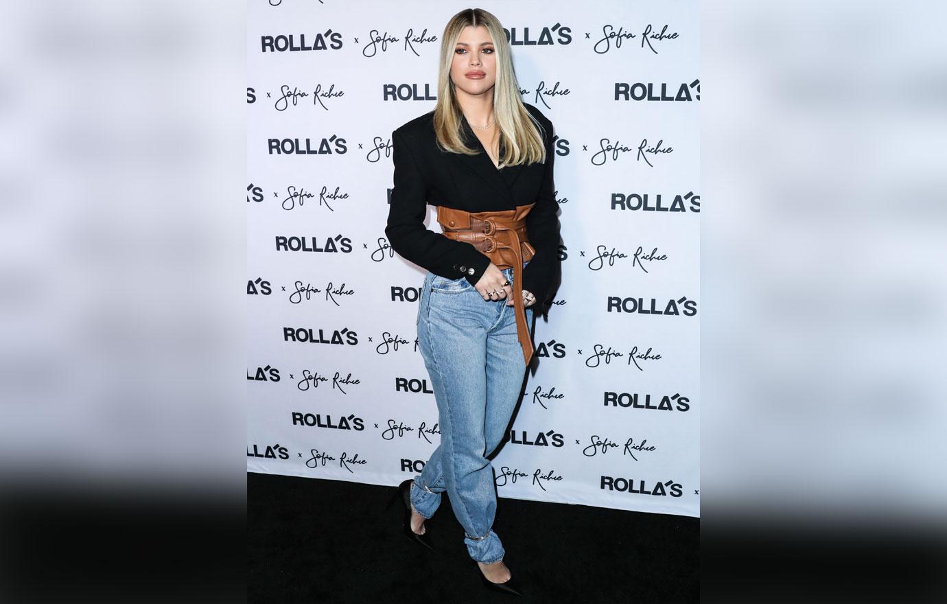 Sofia Richie & Scott Disick Pack On The PDA At Her Denim Launch Party