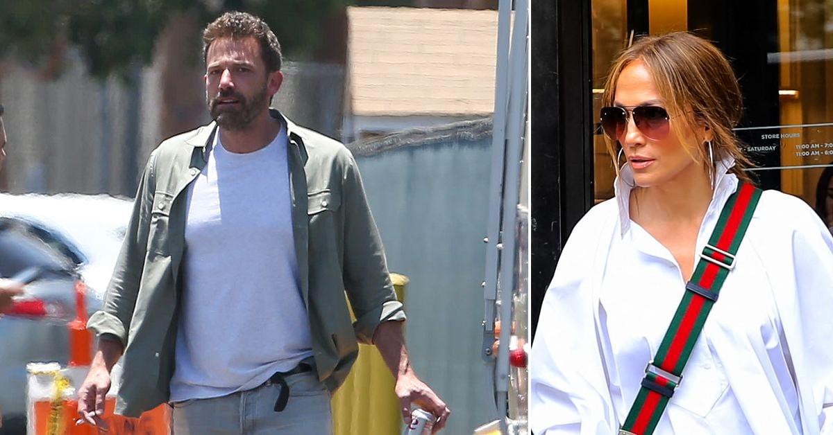 Ben Affleck Chain Smokes Outside Hospital, Waiting For Mom