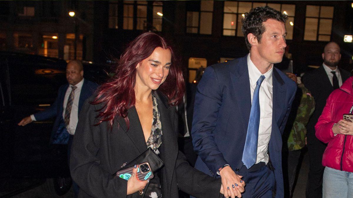 image of dua lipa and Callum turner