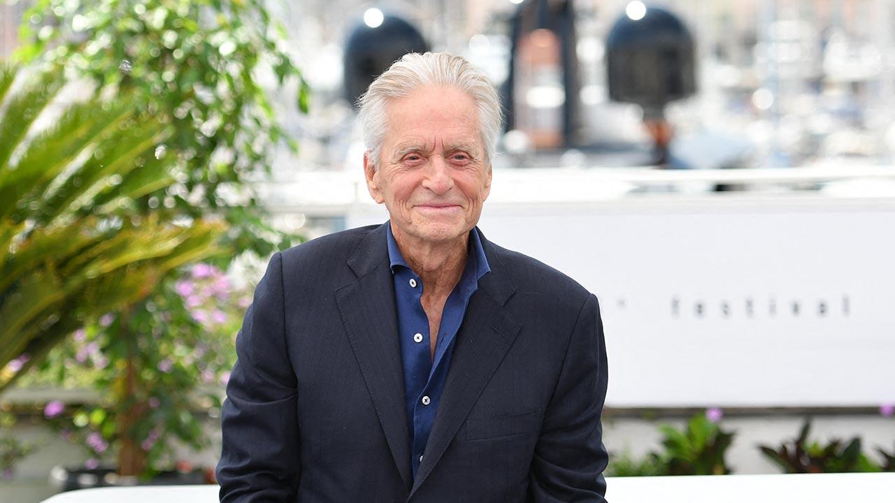 Photo of Michael Douglas revealed his father, Kirk Douglas, gifted him $10,000 and told him he was on his own.